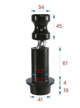 Винт рабочий скважинного насоса Sturm! WP9705DW-SCREW по цене 1 183.61 руб. купить в Воронеже.