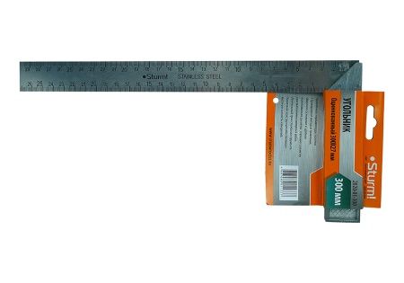 Угольник 300мм, стальной, оцинкованный, Sturm! по цене 404 руб. купить в Воронеже.