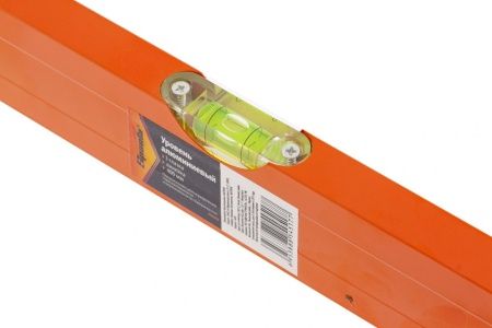 Уровень алюминиевый, 400 мм, 3 глазка, желтый, линейка Sparta по цене 249 руб. купить в Воронеже.