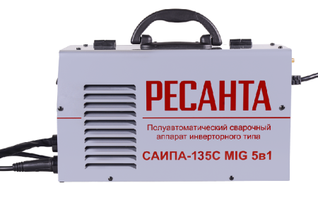 Сварочный полуавтомат Ресанта САИПА-135С (MIG/MAG) по цене 11 890 руб. купить в Воронеже.