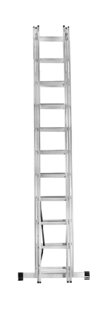 Лестница алюминиевая трехсекционная ВИХРЬ ЛА 3х11 по цене 20 514 руб. купить в Воронеже.