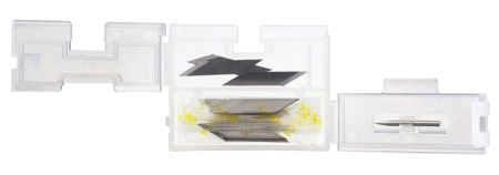 Лезвия OLFA специальнные, для ножа OL-AK-5, в боксе-подставке, игла 1,6мм, 4мм/30шт по цене 530 руб. купить в Воронеже.