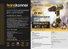 Аккумуляторный ударный шуруповерт Hanskonner HCD1865I 1BatterySystem по цене 12 890 руб. купить в Воронеже. Аккумуляторный ударный шуруповерт Hanskonner HCD1865I 1BatterySystem по цене 12 890 руб. купить в Воронеже.