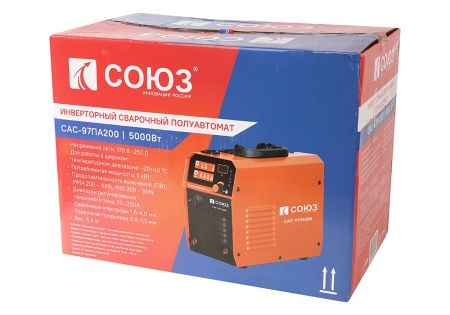 Инверторный сварочный полуавтомат СОЮЗ САС-97ПА200 по цене 16 440 руб. купить в Воронеже.