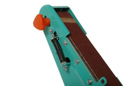 Станок точильный дисково-ленточный BG61150 Sturm!,350Вт,150 мм,50*686, подключение насадки для заточки сверл по цене 6 490 руб. купить в Воронеже.