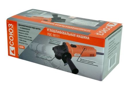 Болгарка (УШМ) СОЮЗ УШС-90111 по цене 2 090 руб. купить в Воронеже. Болгарка (УШМ) СОЮЗ УШС-90111 по цене 2 090 руб. купить в Воронеже.