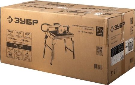 Электроплиткорез ЗУБР ″Мастер″, длина реза 620 мм, диск 200 мм, глубина реза 90°-35мм/45°-25мм, стол 690х385 мм, 800Вт по цене 24 290 руб. купить в Воронеже.