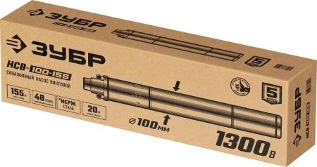 Скважинный насос винтовой ЗУБР, 155 м напор по цене 10 470 руб. купить в Воронеже.