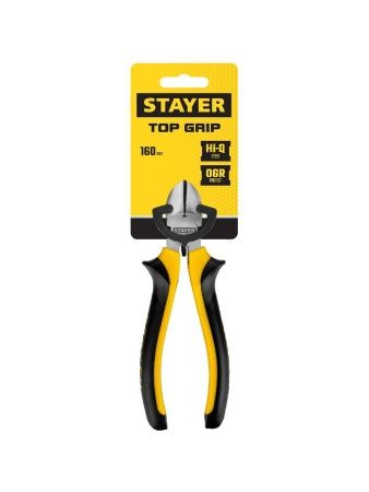 STAYER TOPGrip, 160 мм, бокорезы (2205-5-16) по цене 400 руб. купить в Воронеже.