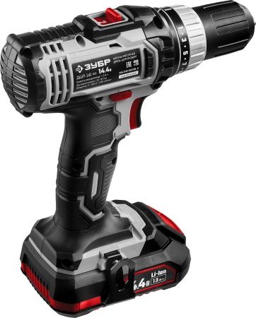 ДШЛ-141 дрель-шуруповерт, 2 АКБ, в кейсе, ЗУБР по цене  купить в Воронеже.