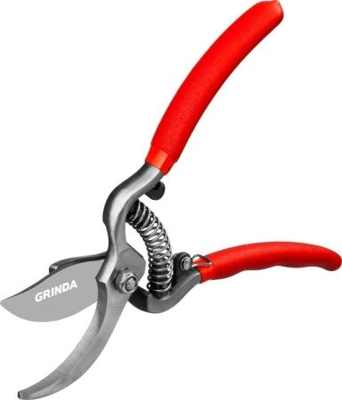 G-1 Секатор-мини цельнокованый, плоскостной, 150 мм, GRINDA по цене 580 руб. купить в Воронеже.