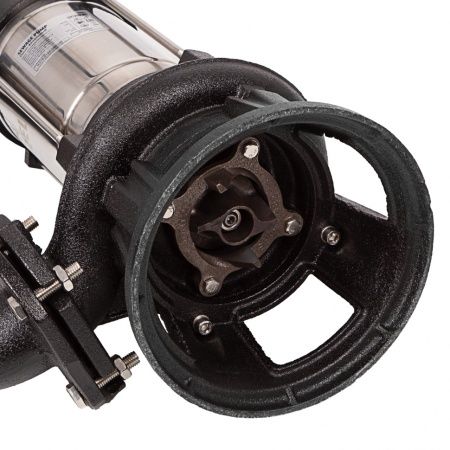 Фекальный насос FP1800-KS, 1800 Вт, напор 17 м, 26000 л/ч, нож-измельчитель Denzel по цене 22 380 руб. купить в Воронеже.