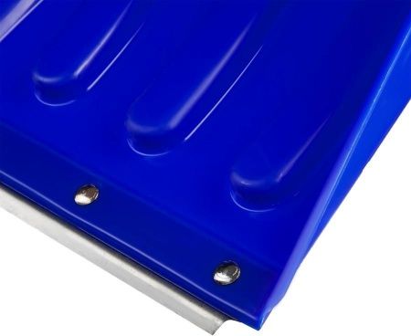 Снеговая лопата ЗУБР СИБИРЬ 500 мм пластиковая со стальной планкой эргономичный алюминиевый черенок V-ручка по цене 1 280 руб. купить в Воронеже.