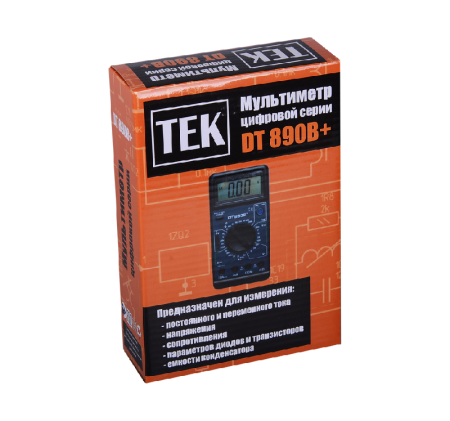 Мультиметр DT890B+ по цене 1 256 руб. купить в Воронеже.