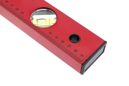 Уровень алюминиевый, 400 мм, 3 глазка, красный, линейка Matrix по цене 326 руб. купить в Воронеже.