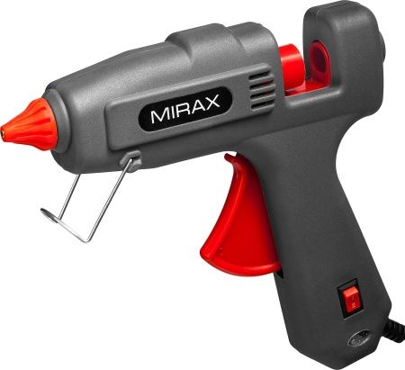 MIRAX пистолет термоклеевой электрический, 200Вт/350Вт, 220В, 11мм