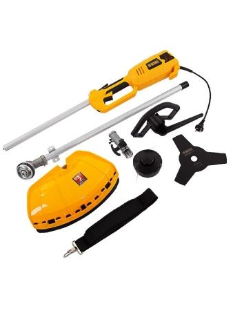 Триммер электрический TE-1220, 1200 Вт, 380 мм, катушка, диск, разборная штанга Denzel по цене 7 180 руб. купить в Воронеже.