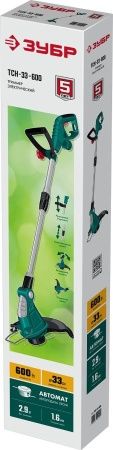 ЗУБР 600 Вт триммер сетевой, ш/с 33 см по цене 6 200 руб. купить в Воронеже.