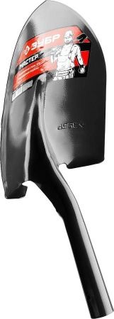 Штыковая лопата для земляных работ ЗУБР МАСТЕР, ЛСГ, без черенка по цене 640 руб. купить в Воронеже.