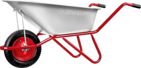 Садово-строительная одноколесная тачка ЗУБР Т-11 90 л 160 кг по цене 4 600 руб. купить в Воронеже.