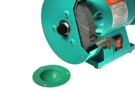 Станок точильный дисково-ленточный BG61150 Sturm!,350Вт,150 мм,50*686, подключение насадки для заточки сверл по цене 6 490 руб. купить в Воронеже.