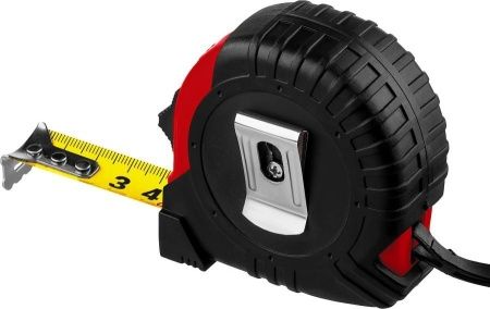 MIRAX Rubber 3м / 18мм рулетка в обрезиненном пластиковом корпусе по цене 137 руб. купить в Воронеже.