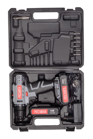 Дрель-шуруповерт аккумуляторная Ресанта ДА-18-2ЛК по цене 5 590 руб. купить в Воронеже.