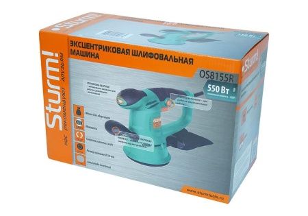 Эксцентриковая шлифовальная машина Sturm! OS8155R по цене 5 702.33 руб. купить в Воронеже.