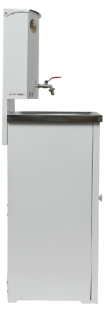 Умывальник дачный без подогрева "Люкс" ВИХРЬ, нержавейка, белый по цене 6 190 руб. купить в Воронеже.