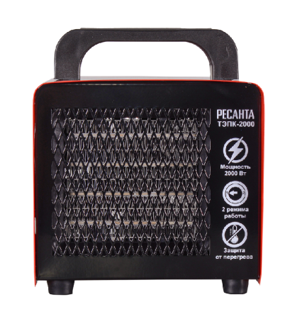Электрическая тепловая пушка РЕСАНТА ТЭПК-2000 по цене 1 740 руб. купить в Воронеже.