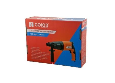 Перфоратор SDS Plus СОЮЗ ПЕС-2550 по цене 4 040 руб. купить в Воронеже.