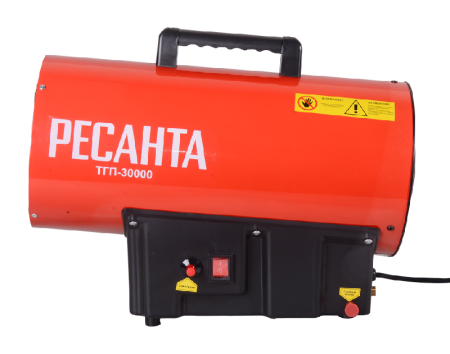 Газовая тепловая пушка РЕСАНТА ТГП-30000 по цене 7 390 руб. купить в Воронеже.