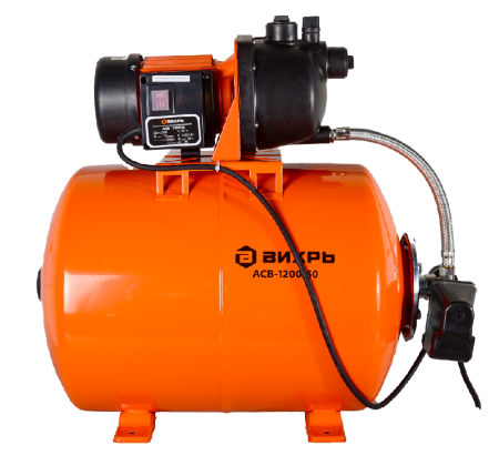 Автономная станция водоснабжения Вихрь АСВ-1200/50 по цене 15 490 руб. купить в Воронеже.