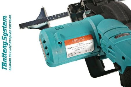 Аккумуляторная циркулярная пила Sturm! CCS1285 1BatterySystem12V по цене 4 990 руб. купить в Воронеже.