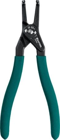 KRAFTOOL съемник стопорных колец 180 мм, изогнутые губки, внешний по цене 1 730 руб. купить в Воронеже.