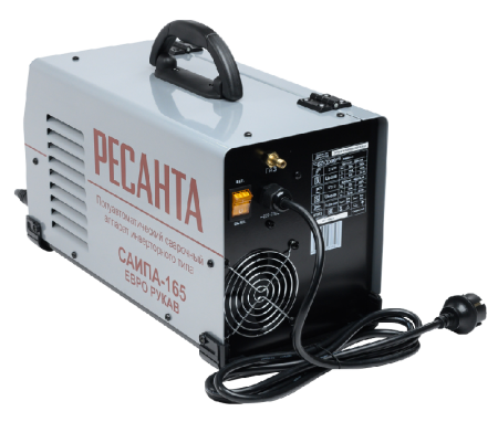 Сварочный полуавтомат Ресанта САИПА-165 Евро рукав (MIG/MAG) по цене 18 490 руб. купить в Воронеже.