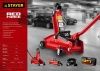 STAYER R-28 RED FORCE, 2 т, 130 - 350 мм, подкатной домкрат для легковых а/м, Professional (43153-2) по цене 3 920 руб. купить в Воронеже.