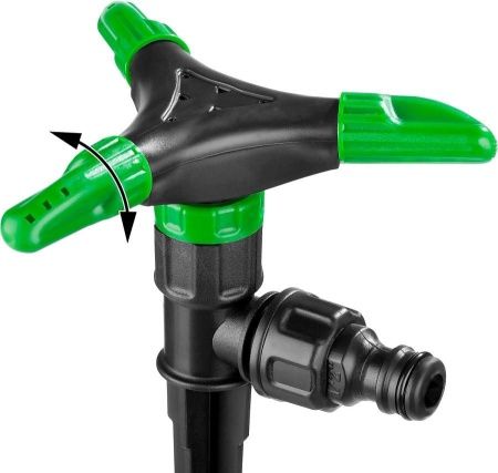 POCTOK РК-3, 19 м2 полив, круговой, 3-х лепестковый, распылитель стационарный, пластиковый по цене 150 руб. купить в Воронеже.