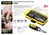 STAYER Compact-38 набор: реверсивная отверка с насадками 38 шт по цене 660 руб. купить в Воронеже.