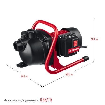 Поверхностный насос ЗУБР, 1000 Вт по цене 7 650 руб. купить в Воронеже.