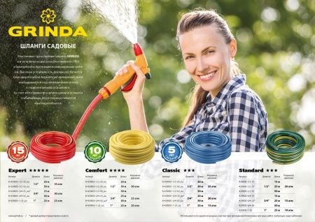 GRINDA Classic, 1/2″, 20 м, 25 атм, трёхслойный, сетчатое армирование полиамидной нитью, поливочный шланг (8-429001-1/2-20) по цене 880 руб. купить в Воронеже. GRINDA Classic, 1/2″, 20 м, 25 атм, трёхслойный, сетчатое армирование полиамидной нитью, поливочный шланг (8-429001-1/2-20) по цене 880 руб. купить в Воронеже.