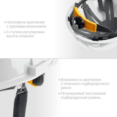 Защитная каска ЗУБР ФОРТ укороченный козырёк, храповый механизм, слоты для крепления наушников и щитков, 11094-2_z01 по цене 580 руб. купить в Воронеже.