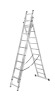 Лестница алюминиевая трехсекционная ВИХРЬ ЛА 3х11