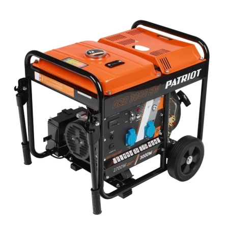 Генератор дизельный PATRIOT GRD 3000 EW по цене 93 090 руб. купить в Воронеже.