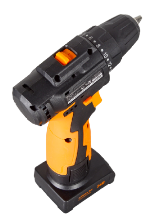 Дрель-шуруповерт ДА-24Л-2К/Б (2,0 А/ч) (бесщеточный двигатель) Вихрь по цене 7 990 руб. купить в Воронеже.