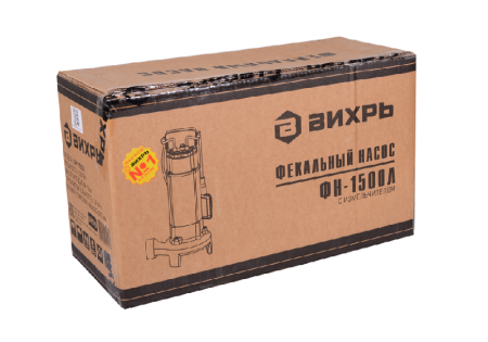 Фекальный насос ВИХРЬ ФН-1500Л с измельчителем по цене 13 290 руб. купить в Воронеже.