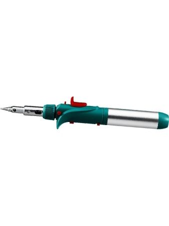 KRAFTOOL SolderGas, 120 K, 30 - 120 Вт, 1300°С, горелка, фен, пьезоподжиг, набор 10 в 1, газовый паяльник (55503-H10) по цене 3 640 руб. купить в Воронеже.