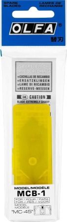 Лезвия OLFA для ножа MC-45/2B, 20(14)х49х0,3мм, 5шт по цене 2 090 руб. купить в Воронеже.