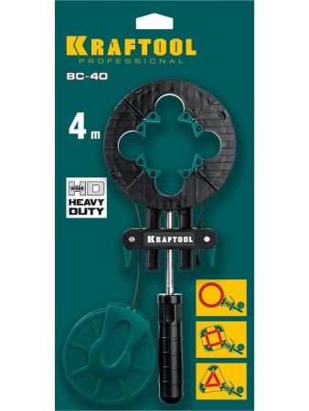 KRAFTOOL BC-40, 4 м, ременная струбцина (32207-1) по цене 1 960 руб. купить в Воронеже.