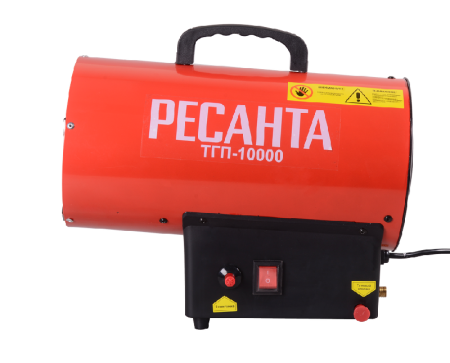 Газовая тепловая пушка РЕСАНТА ТГП-10000 по цене 5 490 руб. купить в Воронеже.